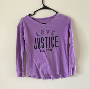 Justice T-shirt for girls 👯‍♀️